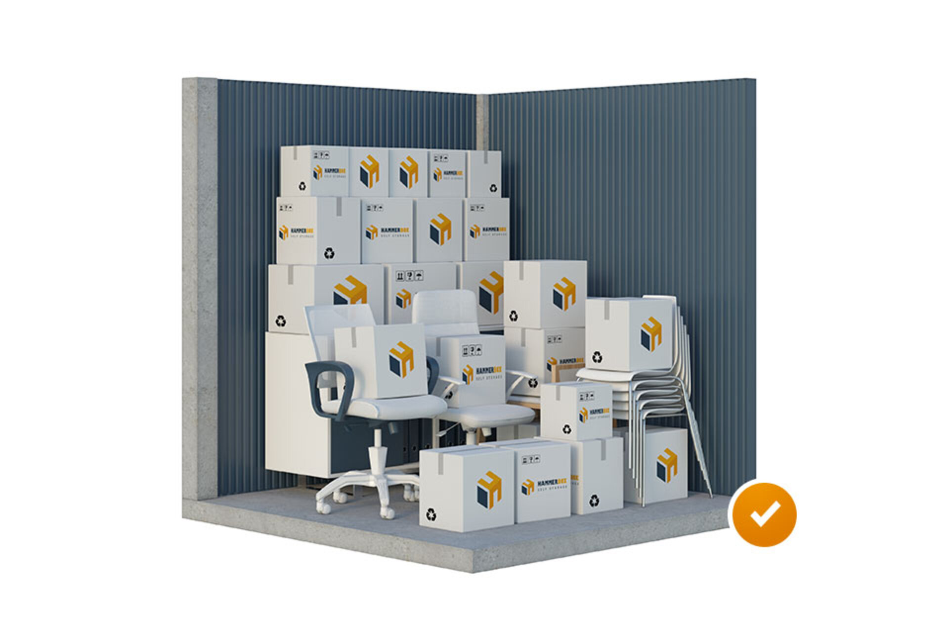 HAMMERBOX Lagerraum auswählen